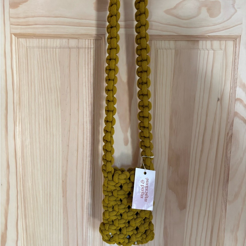 Chunky Soft Macrame Crossbody Bag